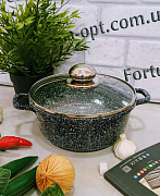 Казан 1.6л A-Plus 18см круглый мрамор 3019 ✅ базовая цена $10.44 ✔ Опт ✔ Скидки ✔ Заходите! - Интернет-магазин ✅ Фортуна-опт ✅