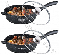 Сковорода глубокая Edenberg EB - 3321 - 2.3л/24см  ✅ базовая цена $18.60 ✔ Опт ✔ Скидки ✔ Заходите! - Интернет-магазин ✅ Фортуна-опт ✅