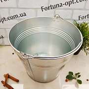 Ведро оцинкованное 12 л 0113 ✅базовая цена 121.55 грн. ✔ Опт ✔ Скидки ✔ Заходите! - Интернет-магазин ✅ Фортуна-опт ✅