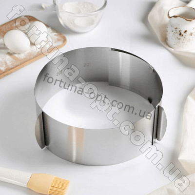 Форма раздвижная 16-30 см Benson - 1052 ✅ базовая цена $2.45 ✔ Опт ✔ Скидки ✔ Заходите! - Интернет-магазин ✅ Фортуна-опт ✅