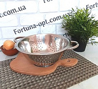 Дуршлаг на ножке нержавеющий A-Plus - 0822 (24 см) ✅ базовая цена $2.39 ✔ Опт ✔ Скидки ✔ Заходите! - Интернет-магазин ✅ Фортуна-опт ✅