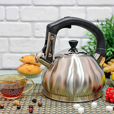 Чайник нержавеющий 3л Edenberg EB - 8826 ✅ базовая цена $19.54 ✔ Опт ✔ Скидки ✔ Заходите! - Интернет-магазин ✅ Фортуна-опт ✅