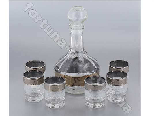 Графин + стопки Мускат GE 05-500/837 7 пр ✅ базовая цена 257.10 грн. ✔ Опт ✔ Скидки ✔ Заходите! - Интернет-магазин ✅ Фортуна-опт ✅