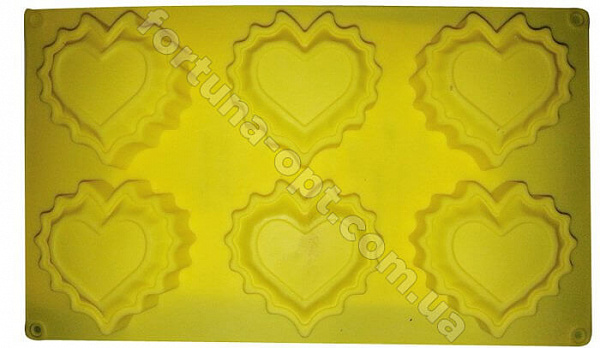 Форма силиконовая Ажурное сердце Empire EM - 7185 ✅ базовая цена $1.69 ✔ Опт ✔ Скидки ✔ Заходите! - Интернет-магазин ✅ Фортуна-опт ✅