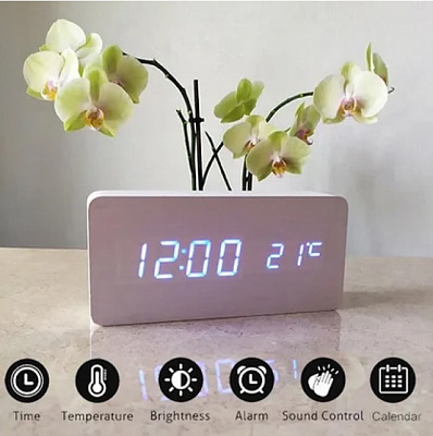 Часы электронные зеркало 10010 ✅ базовая цена $11.37 ✔ Опт ✔ Скидки ✔ Заходите! - Интернет-магазин ✅ Фортуна-опт ✅