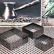 Форма для салата 3шт/наб квадрат 9565 ✅ базовая цена 43.10 грн. ✔ Опт ✔ Скидки ✔ Заходите! - Интернет-магазин ✅ Фортуна-опт ✅