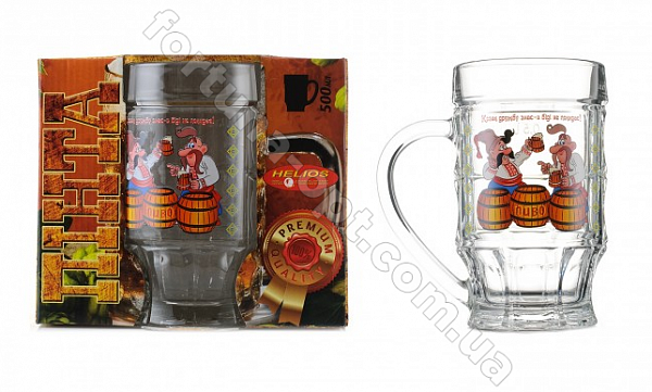 Бокал для пива 500 мл Приколы 1 шт - 8215 ✅ базовая цена 64.36 грн. ✔ Опт ✔ Скидки ✔ Заходите! - Интернет-магазин ✅ Фортуна-опт ✅
