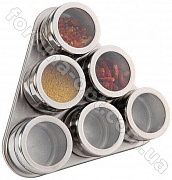 Набор специй на магнитном основании 6 предметов Edenberg EB - 3499 ✅ базовая цена $9.09 ✔ Опт ✔ Скидки ✔ Заходите! - Интернет-магазин ✅ Фортуна-опт ✅