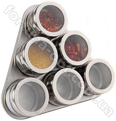 Набор специй на магнитном основании 6 предметов Edenberg EB - 3499 ✅ базовая цена $9.09 ✔ Опт ✔ Скидки ✔ Заходите! - Интернет-магазин ✅ Фортуна-опт ✅