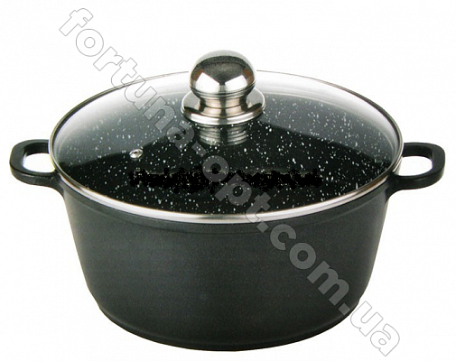 Казан с антипригарным покрытием Edenberg EB - 372 - 5,5 л ✅ базовая цена 932.78 грн. ✔ Опт ✔ Скидки ✔ Заходите! - Интернет-магазин ✅ Фортуна-опт ✅
