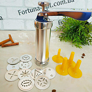 Шприц кондитерский нержавеющий с насадками Benson - 915 ✅ базовая цена $4.85 ✔ Опт ✔ Скидки ✔ Заходите! - Интернет-магазин ✅ Фортуна-опт ✅