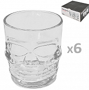 Стаканы "Череп" 6 шт/наб 300мл 29803 ✅ базовая цена $7.53 ✔ Опт ✔ Скидки ✔ Заходите! - Интернет-магазин ✅ Фортуна-опт ✅