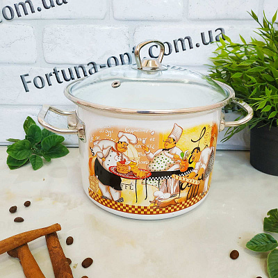 Кастрюля эмалированная 2,0 л 83110 Поварской ✅ базовая цена 481.66 грн. ✔ Опт ✔ Скидки ✔ Заходите! - Интернет-магазин ✅ Фортуна-опт ✅