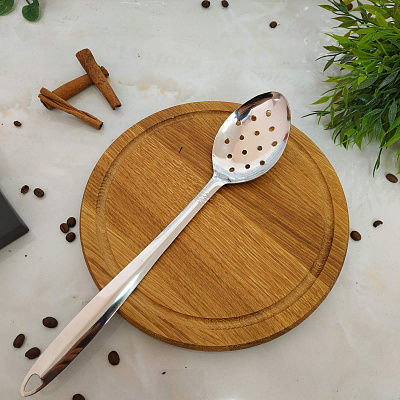 Ложка кухонная из нержавеющей стали с дырками A-Plus - 0232 ✅ базовая цена $0.97 ✔ Опт ✔ Скидки ✔ Заходите! - Интернет-магазин ✅ Фортуна-опт ✅