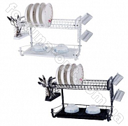 Сушилка для посуды мрамор Edenberg ЕВ - 2108 М 2 яруса ✅ базовая цена$17.76 ✔ Опт ✔ Скидки ✔ Заходите! - Интернет-магазин ✅ Фортуна-опт ✅