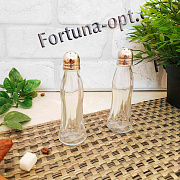 Спецовницы стеклянные 2 шт. 35мл/11см 80030  ✅ базовая цена 29.60 грн. ✔ Опт ✔ Скидки ✔ Заходите! - Интернет-магазин ✅ Фортуна-опт ✅