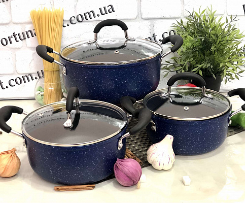 Набор посуды c покрытием A-Plus - 1742 ✅ базовая цена $42.90 ✔ Опт ✔ Скидки ✔ Заходите! - Интернет-магазин ✅ Фортуна-опт ✅