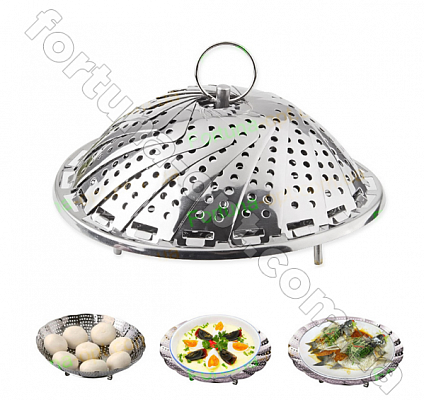 Пароварка-лепесток A-Plus - 0141 25 см ✅ базовая цена 72.80 грн. ✔ Опт ✔ Скидки ✔ Заходите! - Интернет-магазин ✅ Фортуна-опт ✅