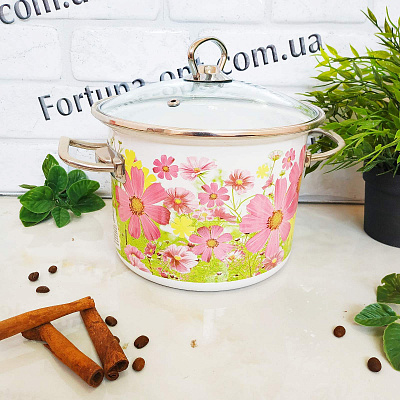 Кастрюля эмалированная 3,0 л 83112 Барыня ✅ базовая цена 567.21 грн. ✔ Опт ✔ Скидки ✔ Заходите! - Интернет-магазин ✅ Фортуна-опт ✅