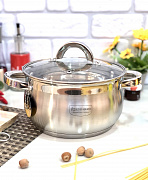 Кастрюля большого объема Edenberg EB - 3727 - 6,5 л ✅ базовая цена $18.07 ✔ Опт ✔ Скидки ✔ Заходите! - Интернет-магазин ✅ Фортуна-опт ✅