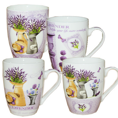 Чашка 360 мл Лаванда 040-01-09 ✅ базовая цена 56.46 грн. ✔ Опт ✔ Скидки ✔ Заходите! - Интернет-магазин ✅ Фортуна-опт ✅