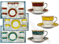 Сервиз кофейный 12 предметов Elina EL - 5020 ✅ базовая цена 118.20 грн. ✔ Опт ✔ Скидки ✔ Заходите! - Интернет-магазин ✅ Фортуна-опт ✅