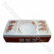 Салатник стеклокерамика 1+6 шт - 7201-6501 ✅ базовая цена 176.20 грн. ✔ Опт ✔ Скидки ✔ Заходите! - Интернет-магазин ✅ Фортуна-опт ✅