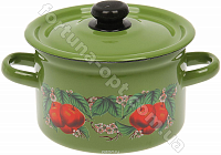 Кастрюля эмалированная 7,0 л 1620/4 Зеленое яблоко ✅ базовая цена 298.49 грн. ✔ Опт ✔ Скидки ✔ Заходите! - Интернет-магазин ✅ Фортуна-опт ✅