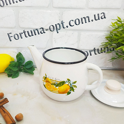 Чайник эмалированный 1,0 л 2707/2 Разное ✅ базовая цена 280.32 грн. ✔ Опт ✔ Скидки ✔ Заходите! - Интернет-магазин ✅ Фортуна-опт ✅