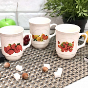 Чашка 250 мл "Фрукты" (Х) 2612 ✅ базовая цена 15.37 грн. ✔ Опт ✔ Скидки ✔ Заходите! - Интернет-магазин ✅ Фортуна-опт ✅