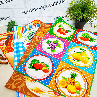 Полотенце кухонное микрофибра 40х60см 0446 ✅ базовая цена 26.44 грн. ✔ Опт ✔ Скидки ✔ Заходите! - Интернет-магазин ✅ Фортуна-опт ✅