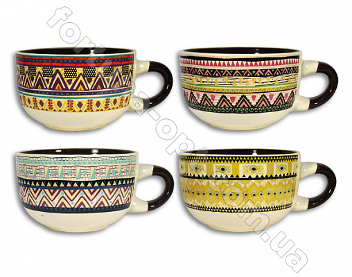 Чашка для супа Elina EL - 3243 490 мл ✅ базовая цена 50.23 грн. ✔ Опт ✔ Скидки ✔ Заходите! - Интернет-магазин ✅ Фортуна-опт ✅