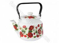 Чайник эмалированный 3,5 л 2713 Каркаде ✅ базовая цена 255.51 грн. ✔ Опт ✔ Скидки ✔ Заходите! - Интернет-магазин ✅ Фортуна-опт ✅