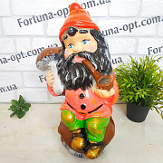 Гном на грибе керамический 1704 ✅ базовая цена 168.86 грн. ✔ Опт ✔ Скидки ✔ Заходите! - Интернет-магазин ✅ Фортуна-опт ✅