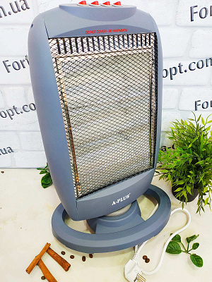 Электрообогреватель галогеновый А-Плюс - 1990 (400/800/1200Вт) ✅ базовая цена $21.74 ✔ Опт ✔ Скидки ✔ Заходите! - Интернет-магазин ✅ Фортуна-опт ✅