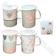 Чашка заварочная Сердечко 320 мл SNT - 2052-4 ✅ базовая цена 91.71 грн. ✔ Опт ✔ Скидки ✔ Заходите! - Интернет-магазин ✅ Фортуна-опт ✅