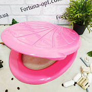 Крышка пластиковая на унитаз Украина розовая (З) 1312/12 ✅ базовая цена 155.40 грн. ✔ Опт ✔ Скидки ✔ Заходите! - Интернет-магазин ✅ Фортуна-опт ✅