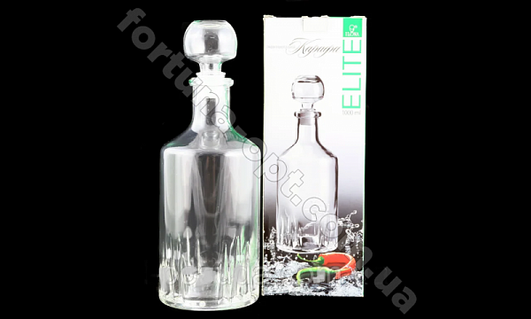 Графин водочный с крышкой Карафа 1л - 9468 ✅ базовая цена 52.21 грн. ✔ Опт ✔ Скидки ✔ Заходите! - Интернет-магазин ✅ Фортуна-опт ✅