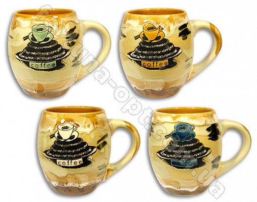 Кружка керамическая 400 мл Elina EL - 3142 ✅ базовая цена 22.90 грн. ✔ Опт ✔ Скидки ✔ Заходите! - Интернет-магазин ✅ Фортуна-опт ✅