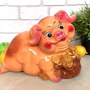 Копилка Свинья богачка 7866 ✅ базовая цена 116 грн. ✔ Опт ✔ Скидки ✔ Заходите! - Интернет-магазин ✅ Фортуна-опт ✅