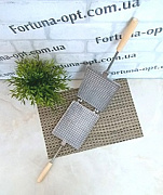 Вафельница алюминиевая с деревянной ручкой 8748 ✅ базовая цена 251.60 грн. ✔ Опт ✔ Скидки ✔ Заходите! - Интернет-магазин ✅ Фортуна-опт ✅