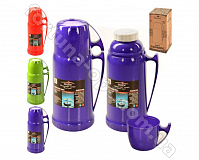 Термос пластиковый со стеклянной колбой Stenson - 466 - 1,8 л ➜ фото ➜ розн цена $5.94 - Интернет-магазин ✅ Fortuna-opt.com.ua. ✅ 