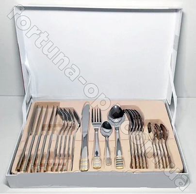 Столовый набор 24 предмета A-Plus - 1415  ✅ базовая цена $19.91 ✔ Опт ✔ Скидки ✔ Заходите! - Интернет-магазин ✅ Фортуна-опт ✅