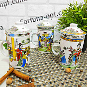 Чашка заварочная 300 мл Китай SNT - 2052  ✅ базовая цена 95.77 грн. ✔ Опт ✔ Скидки ✔ Заходите! - Интернет-магазин ✅ Фортуна-опт ✅