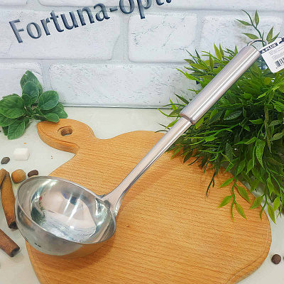 Половник из нержавеющий стали A-Plus - 1430 ✅ базовая цена $1.37 ✔ Опт ✔ Скидки ✔ Заходите! - Интернет-магазин ✅ Фортуна-опт ✅