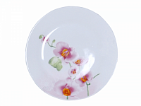 Тарелка фарфор №8 Орхидея - 3030-03 ✅ базовая цена 38.35 грн. ✔ Опт ✔ Скидки ✔ Заходите! - Интернет-магазин ✅ Фортуна-опт ✅