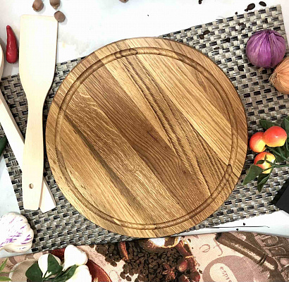 Доска для пиццы Ясень 50см 5050пц ✅ базовая цена 328 грн. ✔ Опт ✔ Скидки ✔ Заходите! - Интернет-магазин ✅ Фортуна-опт ✅