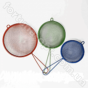 Сито кухонное цветное - 868 - 3 шт ✅ базовая цена 23.09 грн. ✔ Опт ✔ Скидки ✔ Заходите! - Интернет-магазин ✅ Фортуна-опт ✅