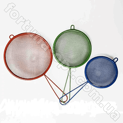 Сито кухонное цветное - 868 - 3 шт ✅ базовая цена 23.09 грн. ✔ Опт ✔ Скидки ✔ Заходите! - Интернет-магазин ✅ Фортуна-опт ✅