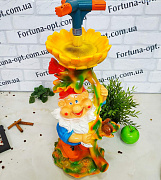 Поливалка Гномы с подсолнухом 0400 (полимер) ✅ базовая цена 728.16 грн. ✔ Опт ✔ Скидки ✔ Заходите! - Интернет-магазин ✅ Фортуна-опт ✅